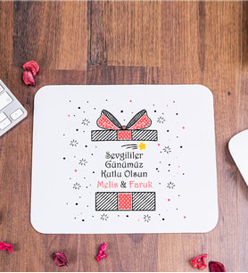 Sevgililer Günü Hediyesi İsme Özel Mouse Pad