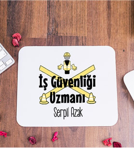 İş Güvenliği Uzmanı Mouse Pad