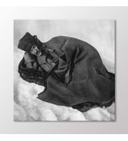Arty Tablo Karlar Üstünde Atatürk Tablo (Karışık)