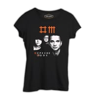 Depeche Mode Siyah Kadın Tshirt
