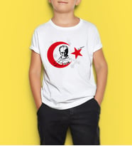 BK Gift Kişiye Özel 23 Nisan Tasarımlı Erkek Çocuk Tişört  11