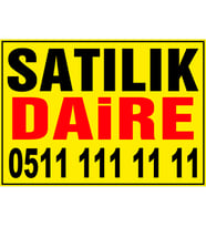MIGNATIS - Satılık Daire Branda Afişi