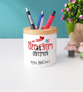 Mesajlı Özel Eğitim Öğretmeni Kalemlik