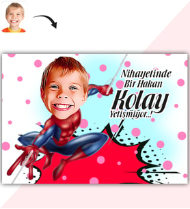 BK Gift Kişiye Özel Erkek Çocuk Karikatür Baskılı Yaş Pasta İçin Yenilebilir Şekerli Kağıt  1(Sadece Kağıt)