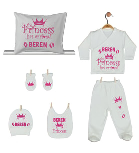 Pia Baby Gl 1906-08 İsme Özel Yastık Zıbın Set