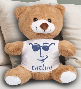Tatlım Temalı Peluş Ayıcık 23 Cm 82198
