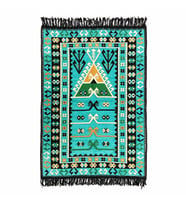 Shark Anadolu Seccade Kilim 6 Mavi