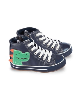 Dino Tırtırlı Erkek Çocuk Sneakers Spor Ayakkabı