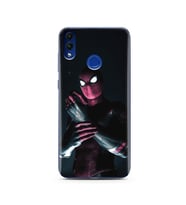 Örümcek Adam Tasarım Süper Şeffaf Silikon Telefon Kılıfı Huawei Honor 8C 