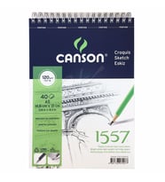 Canson 1557 Eskiz Defteri Spiralli 120g 40 Yaprak A5