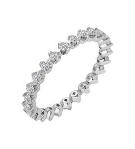 Sirius F Renk 0,65 Karat Pırlanta Tamtur Yüzük 0723R0193