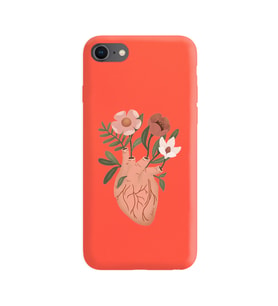 Turuncu Lansman Telefon Kılıfı Iphone 8