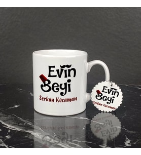 Evin Beyi Kupa Bardak ve Anahtarlık Set