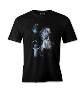 Dota 2 - Drow Ranger 2 Siyah Erkek Tshirt