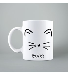 Kedi Kupası Kişiye Özel