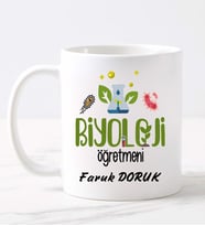 Biyoloji Öğretmeni  Kupa (Beyaz)
