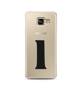 Samsung A3 (2017) Harf Tasarımlı Telefon Kılıfı I-Harfi 