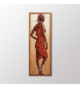 Arty Tablo African Woman Tablo (Karışık)