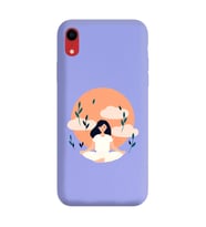 Lila Lansman Telefon Kılıfı Iphone XR