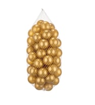 Babyplay Oyun Havuzu Topu 6 Cm 66'lı - Oyun Havuz Topları - Altın