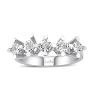 Lova 1 Karat Efektli Pırlanta Beştaş Yüzük - 1070107