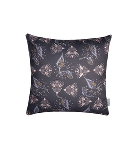 Dekoratif Yastık Kırlent Kılıfı 46x46 cm Çift Taraflı Brina KR26 Gri