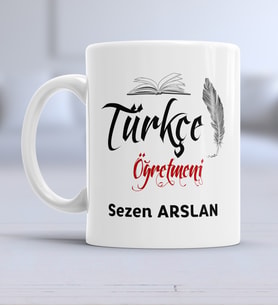 Türkçe Öğretmeni Kupa Bardak