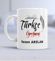 Türkçe Öğretmeni Kupa Bardak