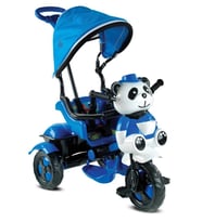 Babyhope 127 Little Panda 3 Tekerlekli İtmeli Bisiklet (Mavi)
