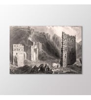 Arty Tablo Batı Tarafındaki Surlar, Antakya Tablo (Karışık)