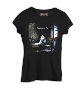 My Dying Bride - The Map Siyah Kadın Tshirt