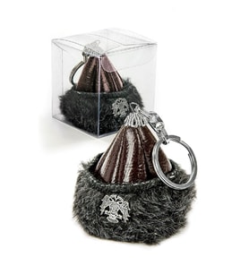 Börk Mini Anahtarlık - Kahverengi