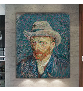 Vincent Van Gogh Self Portrait Kanvas Tablo