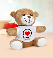 BK Gift Kişiye Özel Sevgili Peluş Ayıcık