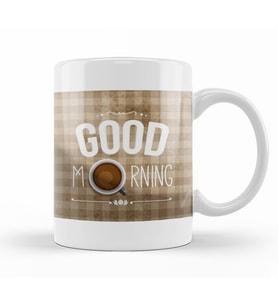 Coffee Good Morning Kupa Bardak Porselen