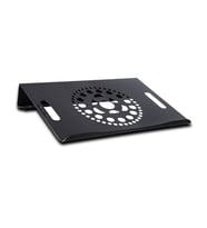 VOLL Blume M1 Siyah Laptop Soğutucu Altlığı Notebook Standı Sehpası, Siyah, Beyaz, Lila, Gri (Siyah)