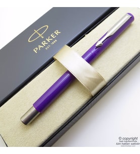 Parker Vector Mor Dolma Kalem İsme Özel Kalem Hediyelik Kalem