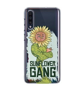 Kılıfland Samsung Galaxy A50 Kılıf Silikon Resimli Kapak Sunflower Gang Stok 727