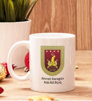 Kara Kuvvetlerine Hediye Beyaz Kupa Bardak