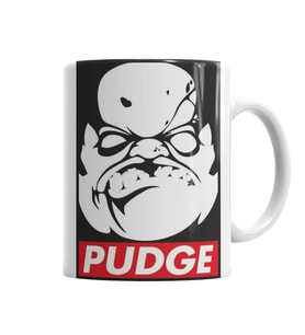 Dota 2 Pudge Kupa Bardak Porselen