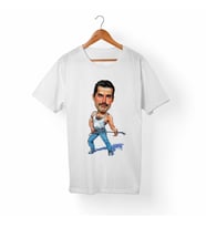 Queen-Freddie Mercury Çocuk Beyaz Tişört