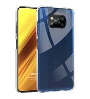 Microsonic Xiaomi Poco X3 NFC Kılıf Transparent Soft Beyaz