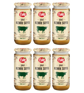 Fide İlikli Kemik Suyu 6 Adet X 480 ML