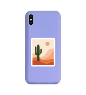Mor Lansman Kılıf iPhone X