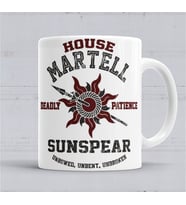 Game Of Thrones House Martell Kupa Bardak Porselen