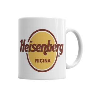 Heisenberg Logo Cafe Breaking Bad Kupa Bardak Porselen