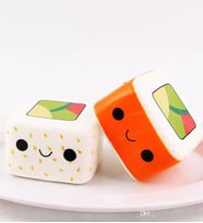 Kawai Sushi Squishy Anahtarlık