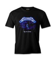 Metallica - Ride the Lightning Siyah Erkek Tshirt