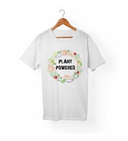 Vegan-Plant Powered Testing Beyaz Tişört