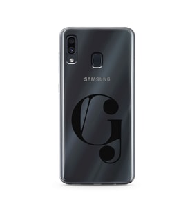 Samsung A30 Harf Tasarımlı Telefon Kılıfı G-Harfi 